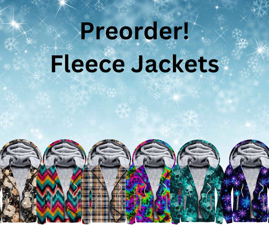 Pixie Fleece Jackets Preorders Due 10-21