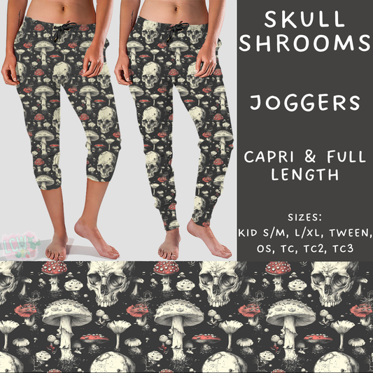 Batch #268 - November Request Run - Closes 1/10 - ETA late March - Skull Shrooms Full and Capri Length Joggers