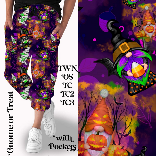 Gnome or Treat - Capri Joggers