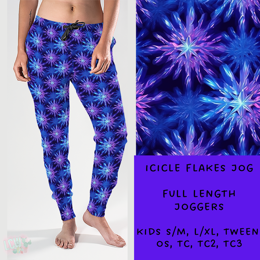 Batch #238 - Winter Wonderland - Closes 12/15 - ETA Early Jan - Icicle Flakes Joggers