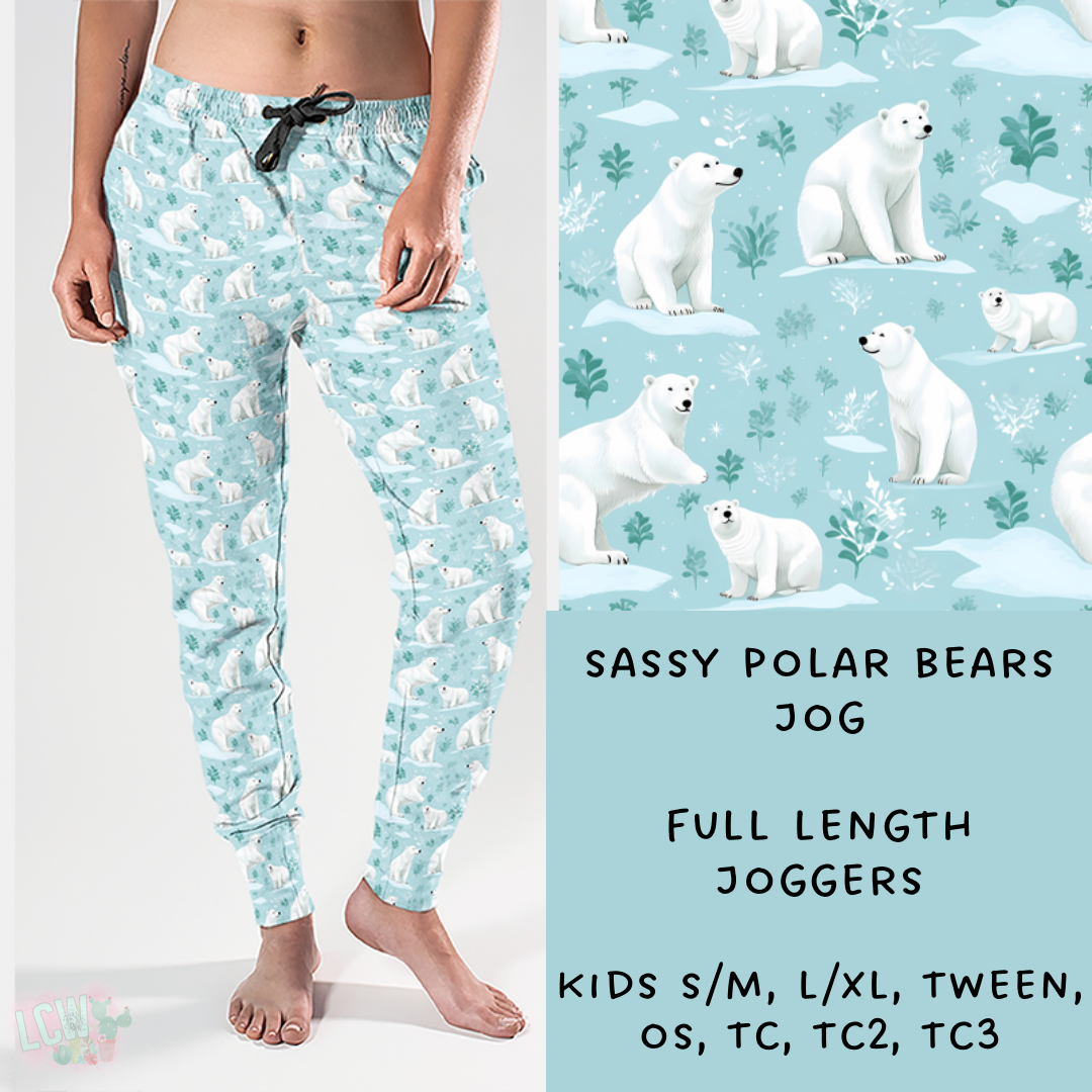 Batch #238 - Winter Wonderland - Closes 12/15 - ETA Early Jan - Sassy Polar Bears Joggers