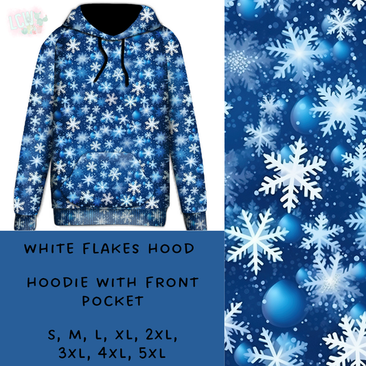 Batch #238 - Winter Wonderland - Closes 12/15 - ETA Early Jan - White Flakes Hoodie