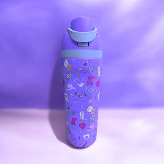 TS Eras 20 ounce Insulated Water Bottle Violet 11/15