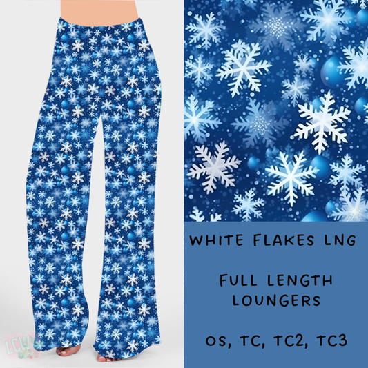 Batch #238 - Winter Wonderland - Closes 12/15 - ETA Early Jan - White Flakes Loungers