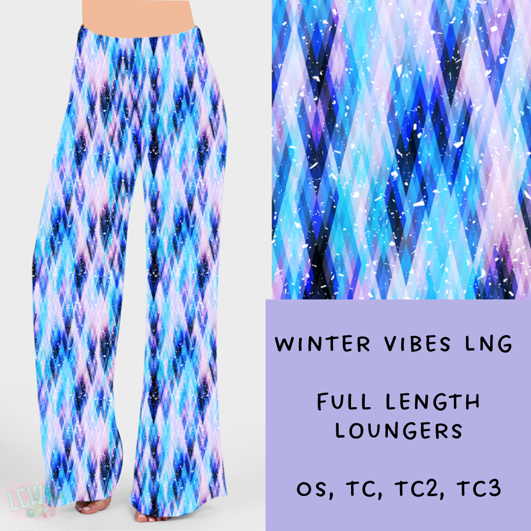 Batch #238 - Winter Wonderland - Closes 12/15 - ETA Early Jan - Winter Vibes Loungers