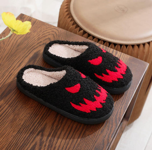 Scary Face Slippers!