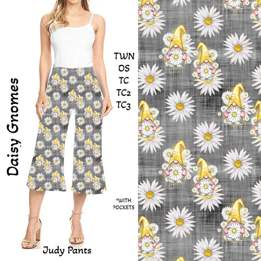 Daisy Gnomes Judy Pants with Pockets