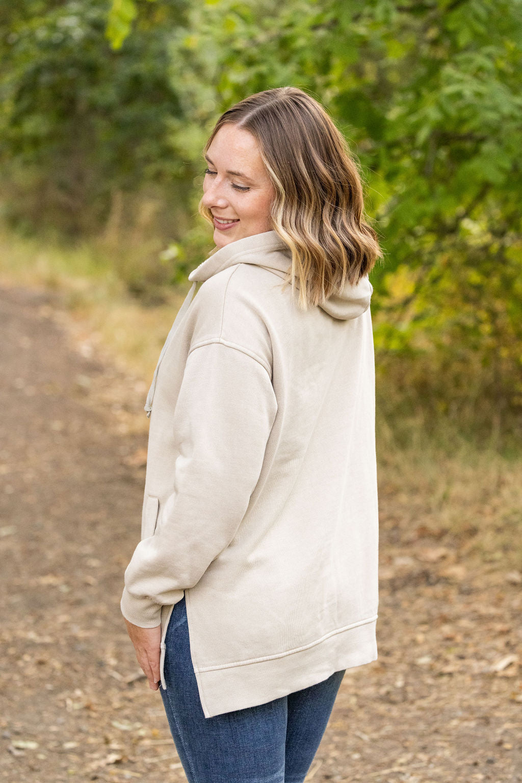 *Clearance* Price Drops in Cart! IN STOCK Vintage Wash Hoodie - Beige