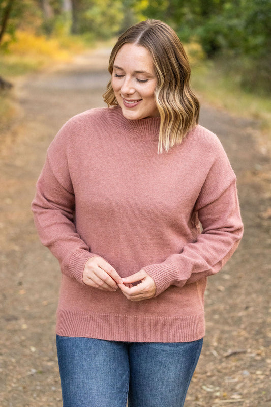 IN STOCK Molly Sweater - Mauve