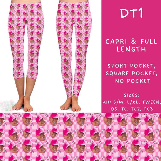 PBO -TRUMP 1 - Closes 11/15 - ETA mid Dec - Full and Capri Length Leggings