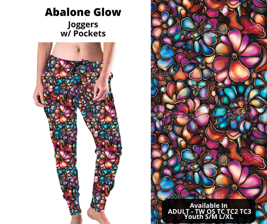 Preorder! Closes 10/31. ETA Jan. Abalone Glow Joggers