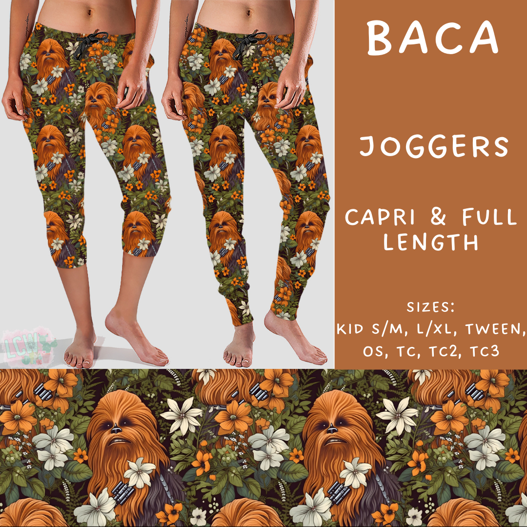 Batch #236 - Fun Run 6 - Closes 11/13 - ETA early Jan - Baca Full and Capri Length Joggers