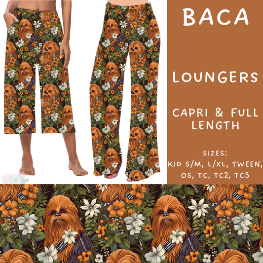 Batch #236 - Fun Run 6 - Closes 11/13 - ETA early Jan - Baca Capri and Full Length Loungers