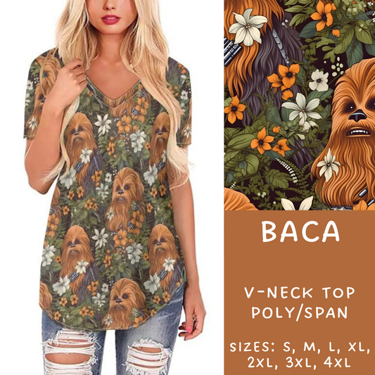 Batch #236 - Fun Run 6 - Closes 11/13 - ETA early Jan - Baca V-Neck Tee