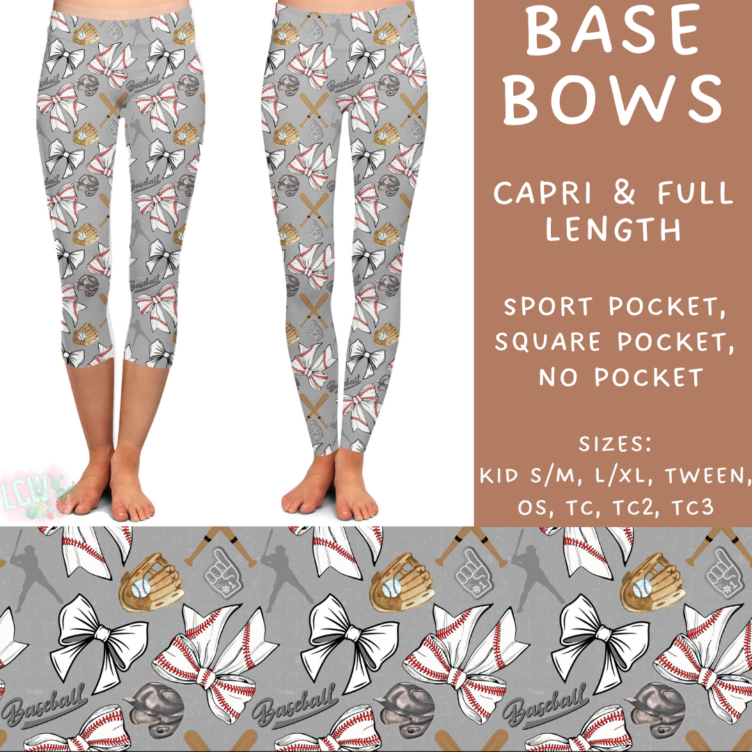 Batch #236 - Fun Run 6 - Closes 11/13 - ETA early Jan - Base Bows Full and Capri Length Leggings