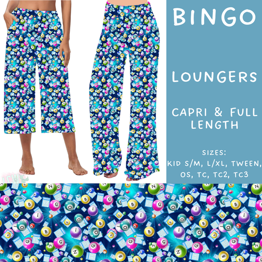 Batch #236 - Fun Run 6 - Closes 11/13 - ETA early Jan - Bingo Capri and Full Length Loungers