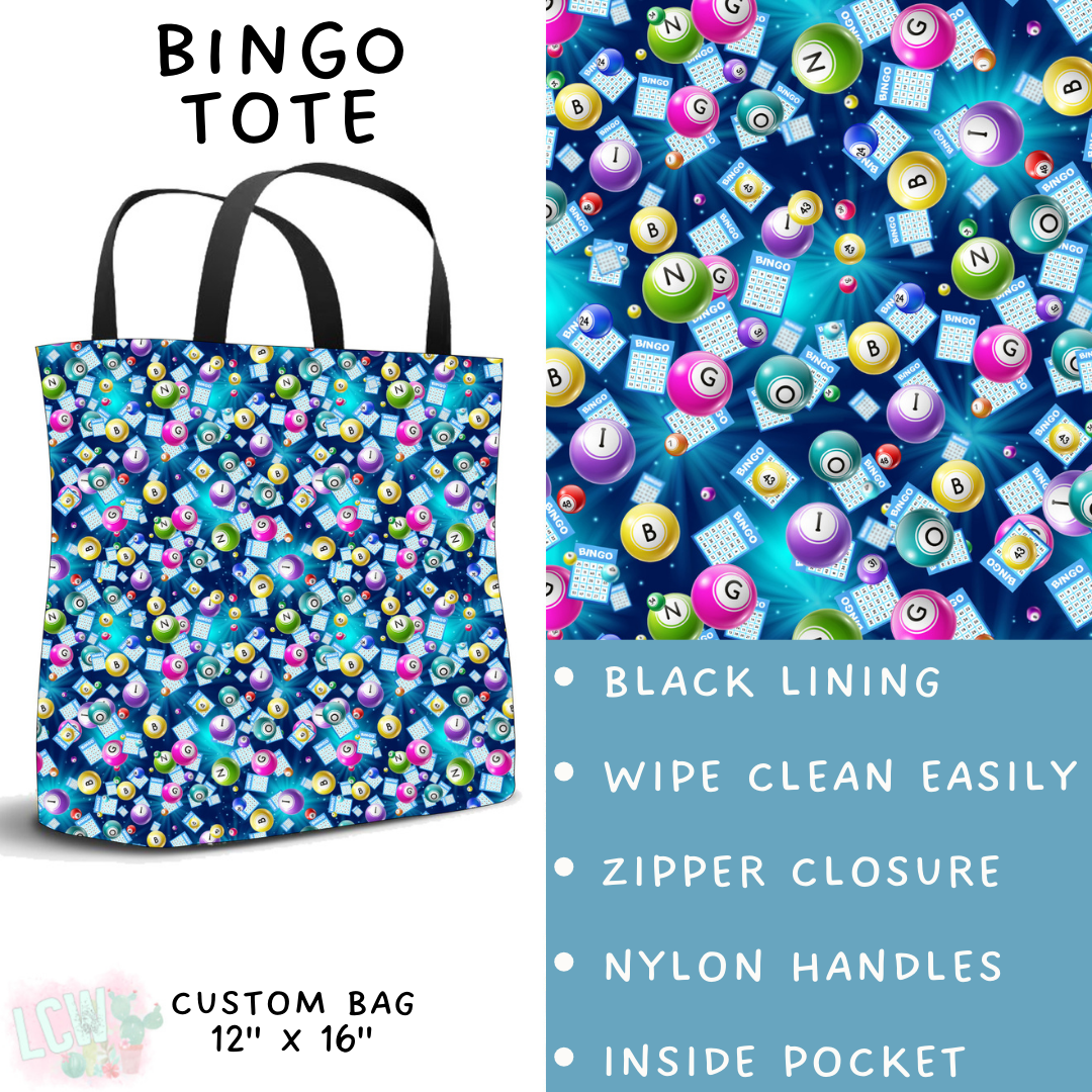 Batch #236 - Fun Run 6 - Closes 11/13 - ETA early Jan - Bingo Tote