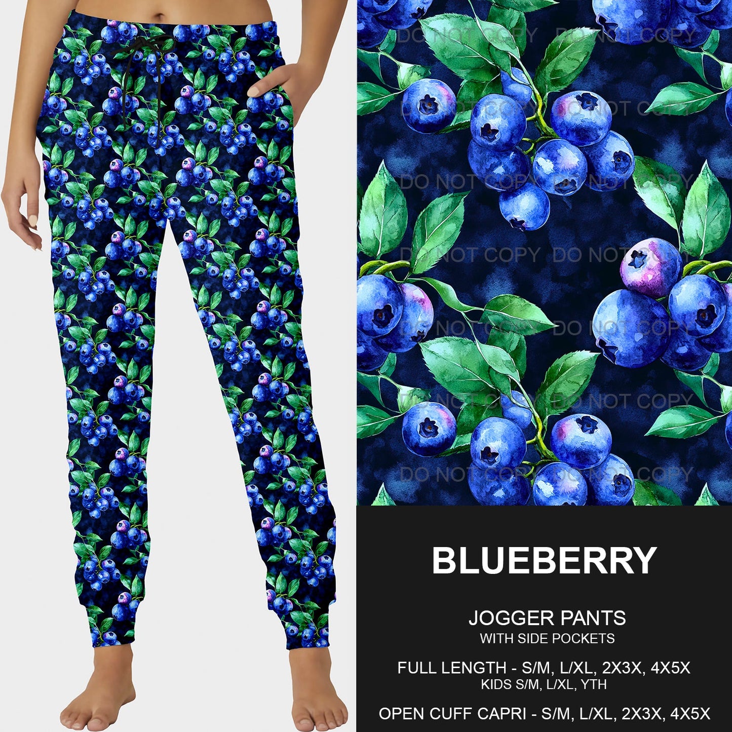 B219- Preorder Blueberry Joggers (Closes 3/23. ETA: early June)