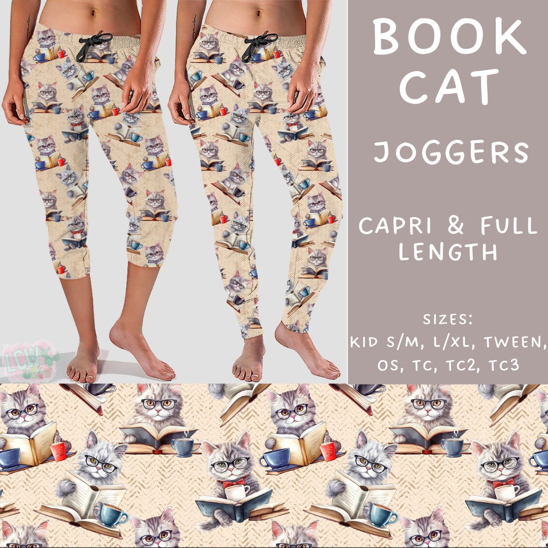 Batch #236 - Fun Run 6 - Closes 11/13 - ETA early Jan - Book Cat Full and Capri Length Joggers