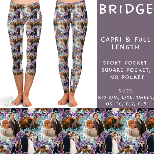 Batch #235 - September Request Run - Closes 11/11 - ETA late Dec - Bridge Full and Capri Length Leggings