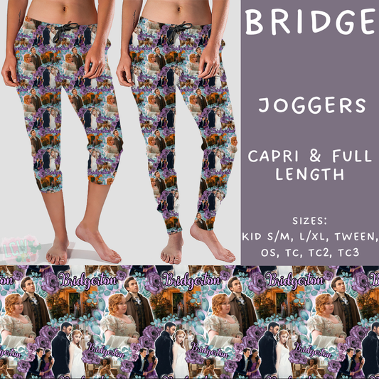 Batch #235 - September Request Run - Closes 11/11 - ETA late Dec - Bridge Full and Capri Length Joggers