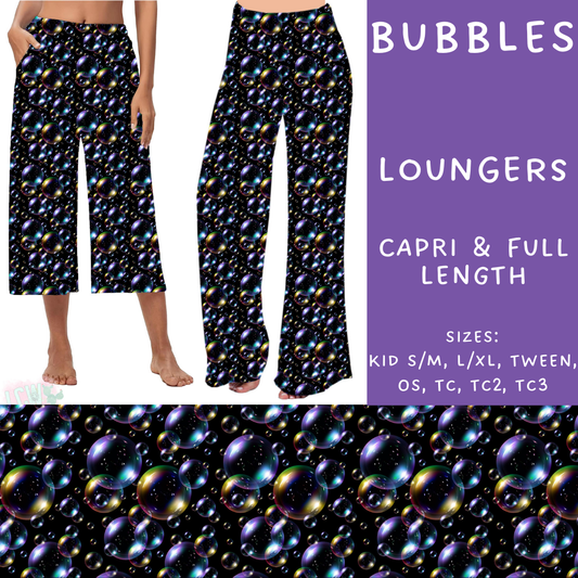 Batch #235 - September Request Run - Closes 11/11 - ETA late Dec - Bubbles Capri and Full Length Loungers