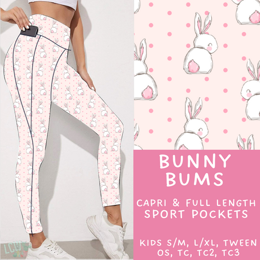 Batch #279 - Hop to it Collection Presale - Closes 1/30, ETA Early April - Bunny Bums Leggings