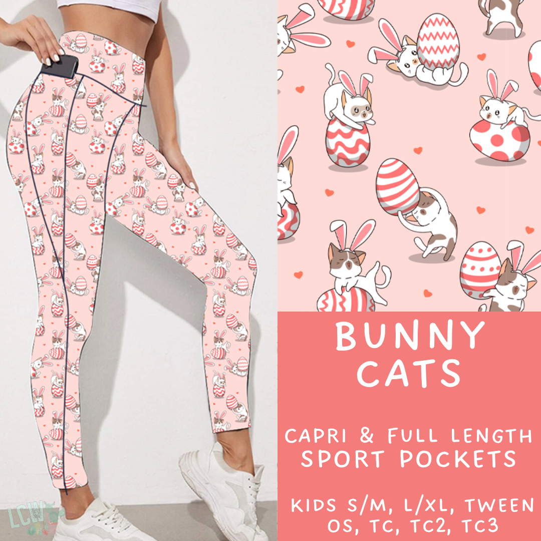 Batch #279 - Hop to it Collection Presale - Closes 1/30, ETA Early April - Bunny Cats Leggings