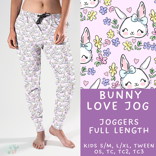 Batch #279 - Hop to it Collection Presale - Closes 1/30, ETA Early April - Bunny Love Joggers