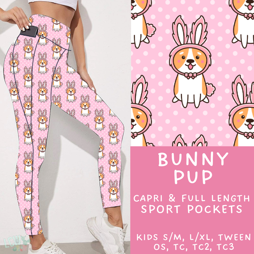 Batch #279 - Hop to it Collection Presale - Closes 1/30, ETA Early April - Bunny Pup Leggings