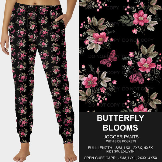 B219- Preorder Butterfly Blooms Joggers (Closes 3/23. ETA: early June)