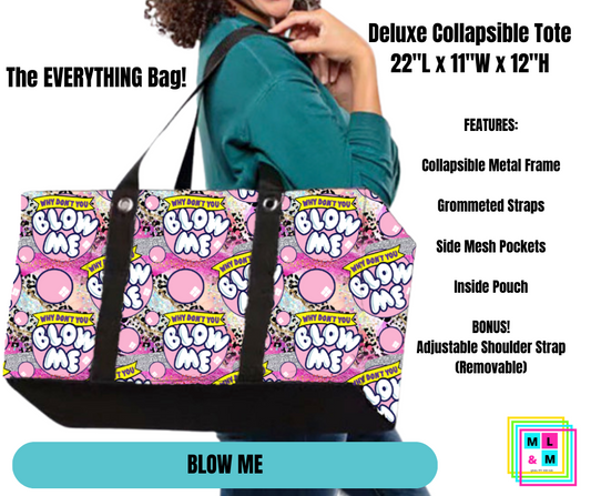 Blow Me Collapsible Tote