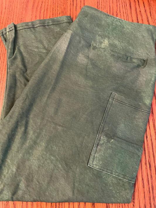 *Clearance* Price Drops in Cart! Antiqued Green, Capri TC (w/pockets)