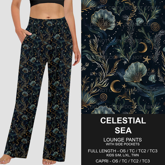 B208 - Preorder Celestial Sea Lounge Pants (Closes 1/26. ETA: early May)