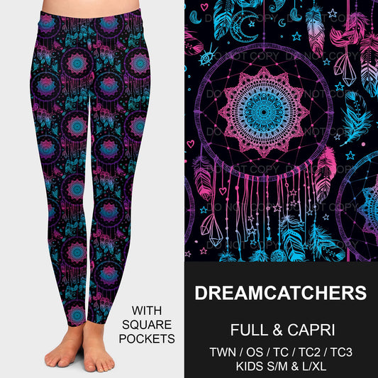 B208 - Preorder Dreamcatcher Leggings w/ Pockets (Closes 1/26. ETA: early May)