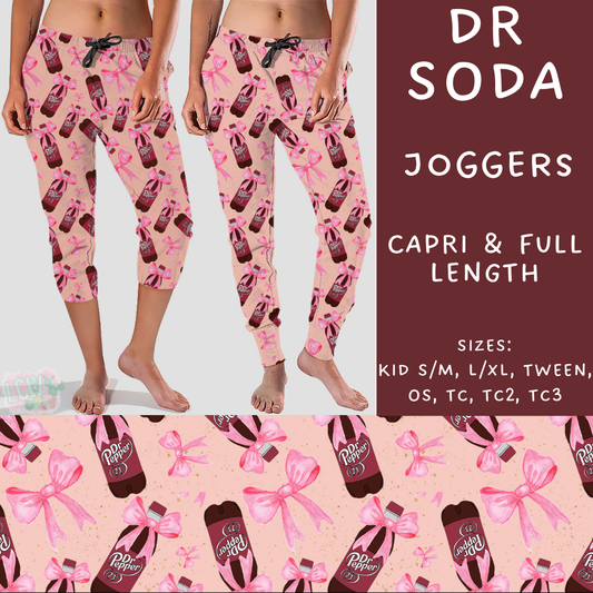 Batch #235 - September Request Run - Closes 11/11 - ETA late Dec - Dr Soda Full and Capri Length Joggers