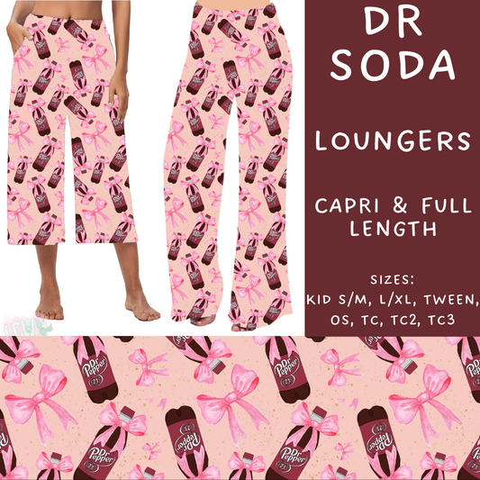 Batch #235 - September Request Run - Closes 11/11 - ETA late Dec - Dr Soda Capri and Full Length Loungers