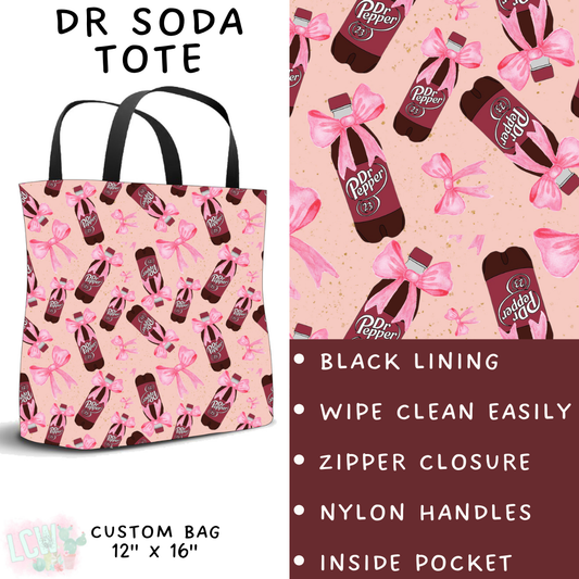 Batch #235 - September Request Run - Closes 11/11 - ETA late Dec - Dr Soda Tote