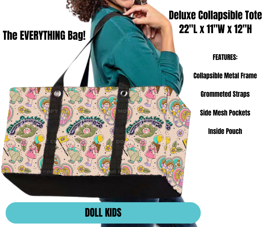 Doll Kids Collapsible Tote