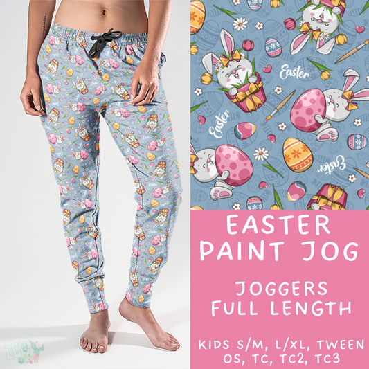 Batch #279 - Hop to it Collection Presale - Closes 1/30, ETA Early April - Easter Paint Joggers