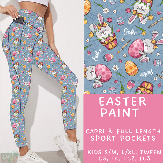 Batch #279 - Hop to it Collection Presale - Closes 1/30, ETA Early April - Easter Paint Leggings