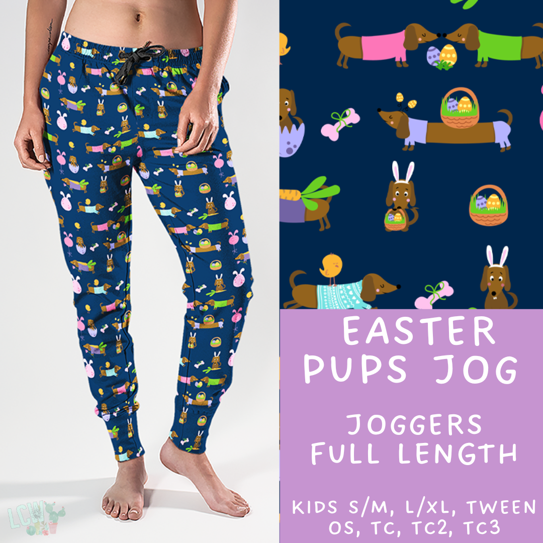 Batch #279 - Hop to it Collection Presale - Closes 1/30, ETA Early April - Easter Pups Joggers