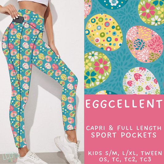 Batch #279 - Hop to it Collection Presale - Closes 1/30, ETA Early April - Eggcellent Leggings