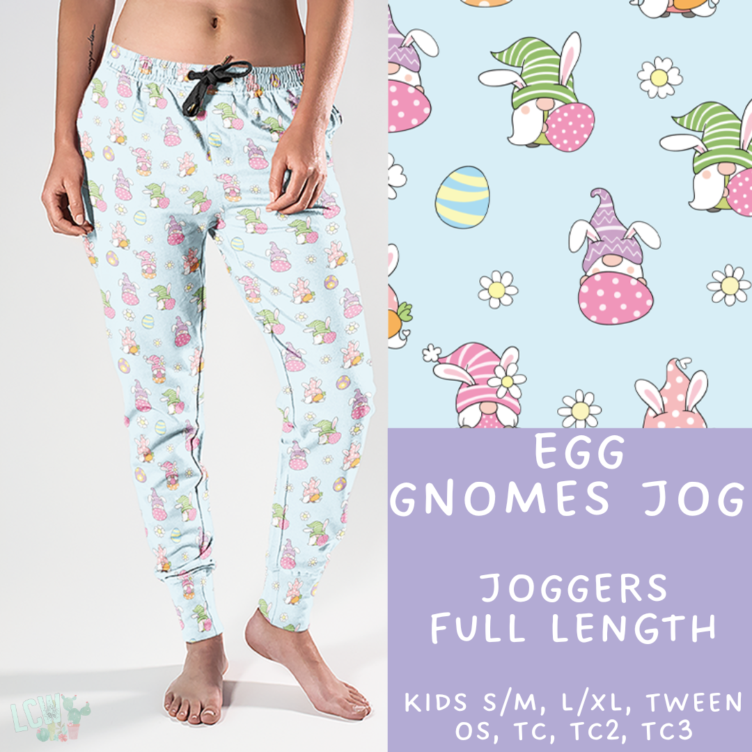 Batch #279 - Hop to it Collection Presale - Closes 1/30, ETA Early April - Egg Gnomes Joggers