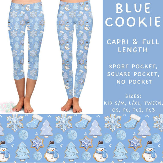 Blue Cookie Preorder due 10/31 Full and Capri Leggings