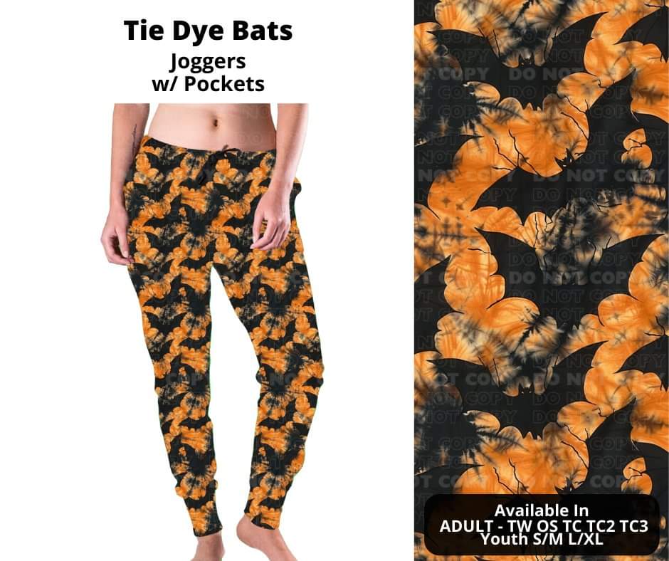 Tie Dye Bats Joggers