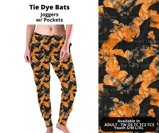 Tie Dye Bats Joggers