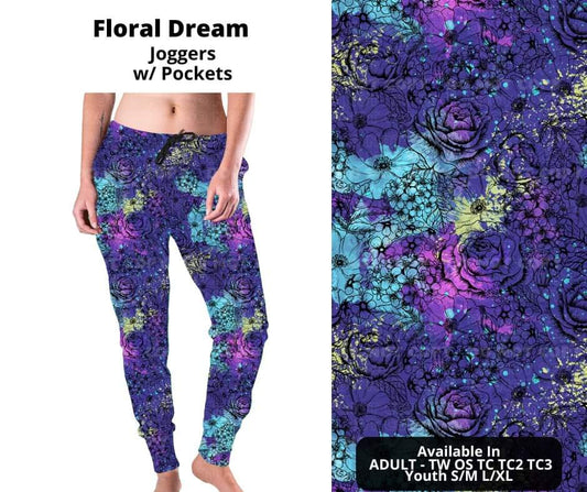 Preorder! Closes 10/23. ETA Dec. Floral Dream Joggers