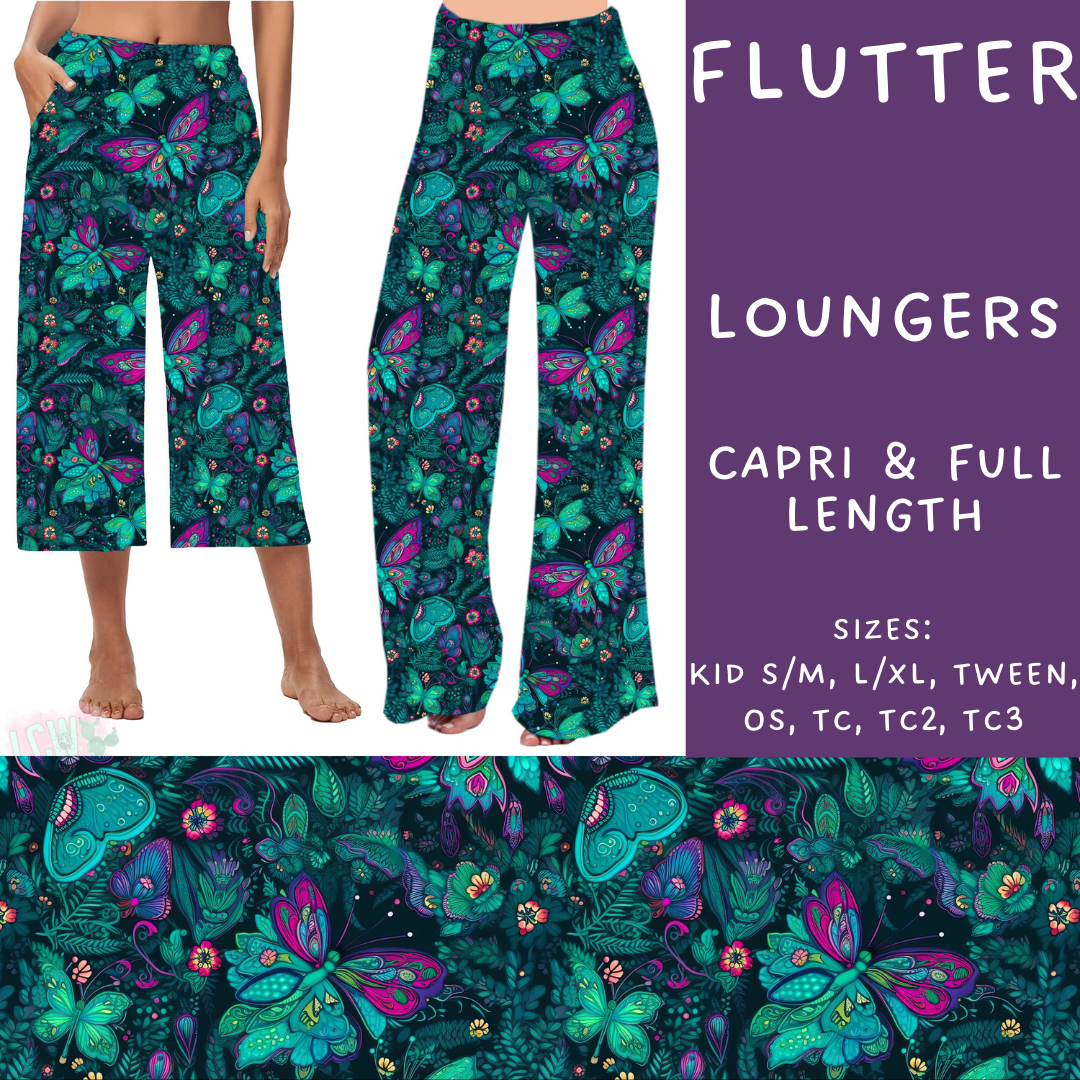 Batch #236 - Fun Run 6 - Closes 11/13 - ETA early Jan - Flutter Capri and Full Length Loungers