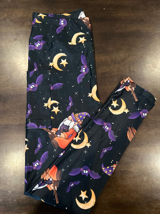 Witchy Gnome Leggings w/ Pockets